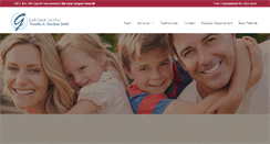 Desktop Screenshot of gardnerdentalut.com